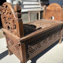 Hand Made Wood Bench