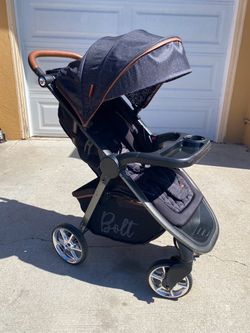 Bolt Baby Stroller with Canopy and Tray