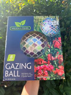 Brand New Gazing Ball Patio, Garden Decor (8 "Inch)**stand Not Included**