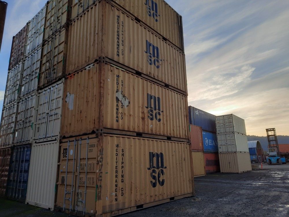 40HC Used Shipping Containers $6,350 Ea.