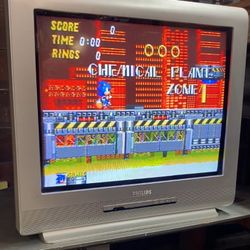 Phillips  20PT6446 CRT 20 Inch With Remote Tv  Gaming Television 