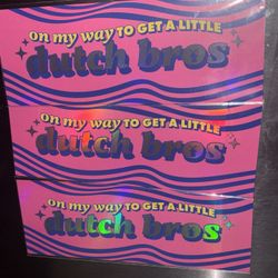 Dutch Bros Car Magnet