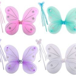 Fairy Wings and Wand Set