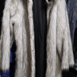 White Fur Coat 