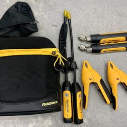 Fieldpiece Flex Psychchrometer Probe Pipe Clamp Pressure Tools HVAC Tech Temperature Measure Air Ducts Air Calculate Airflow Coils 