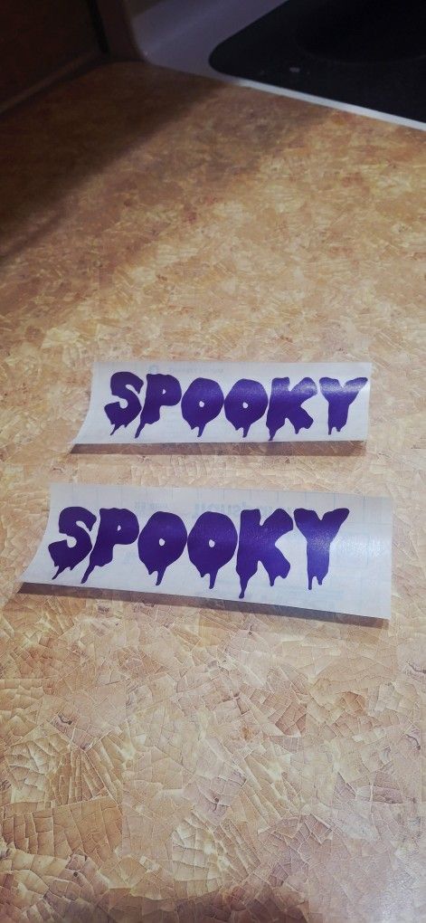 Spooky Sticker