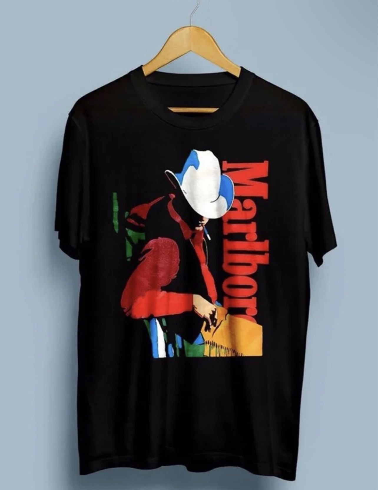 Brand New Marlboro Western Advertisement Tee