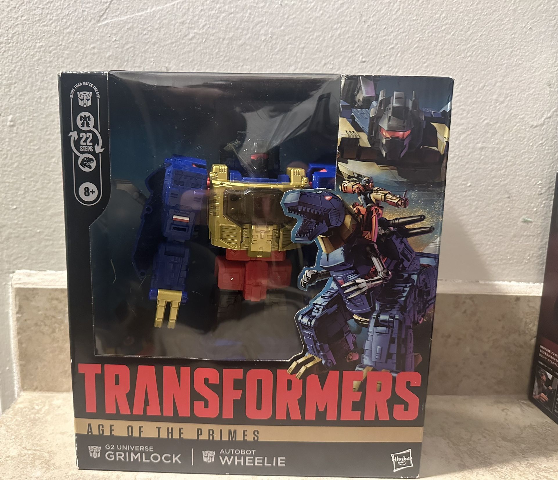 Age Of The Primes G2 Grimlock And Wheelie