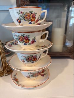 Vintage Rose Tea set
