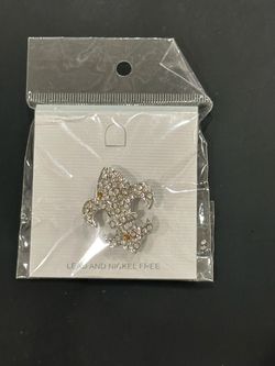 Rhinestone Saints Clothing Pin