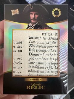 2025 Pieces of the Past Sir Henry Morgan JUMBO Relic – Captain Morgan – Villains Edition #462