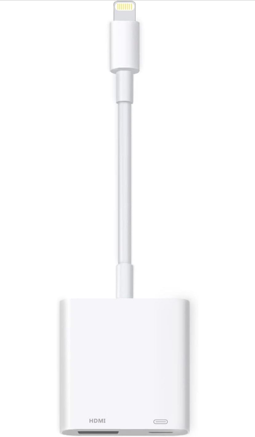 [Apple MFi Certified] Lightning to HDMI Adapter for iPhone, Digital AV Audio Dongle
