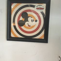 Popin Nordstrom Mickey Mouse Wall Art