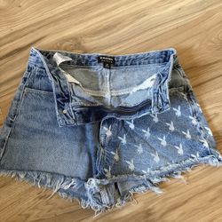 Playboy & Pacsun Collab Denim Short