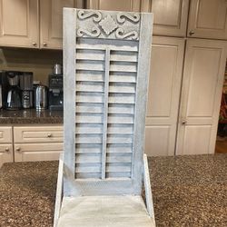 Shutter Style Wall Shelf