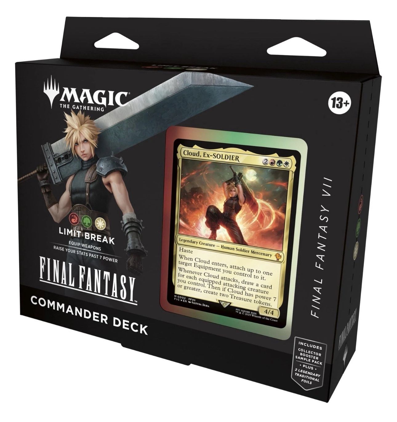 Magic The Gathering - Final Fantasy Commander Deck -Cloud