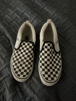 Checkered Vans size6 mens
