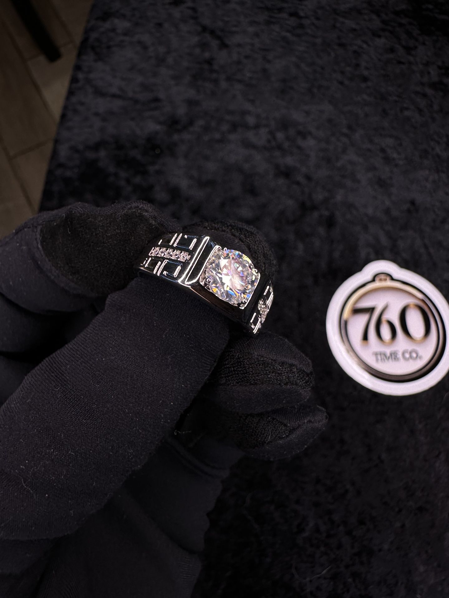 Moissanite Diamond Ring 