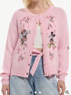 DISNEY HER UNIVERSE CHERRY BLOSSOM SWEATER
