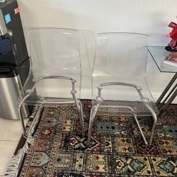 Acrylic Chair Set 