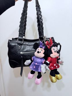 Disney Minnie Mouse plush keychain