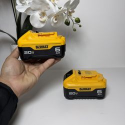 Dewalt 6Ah Batteries 20v