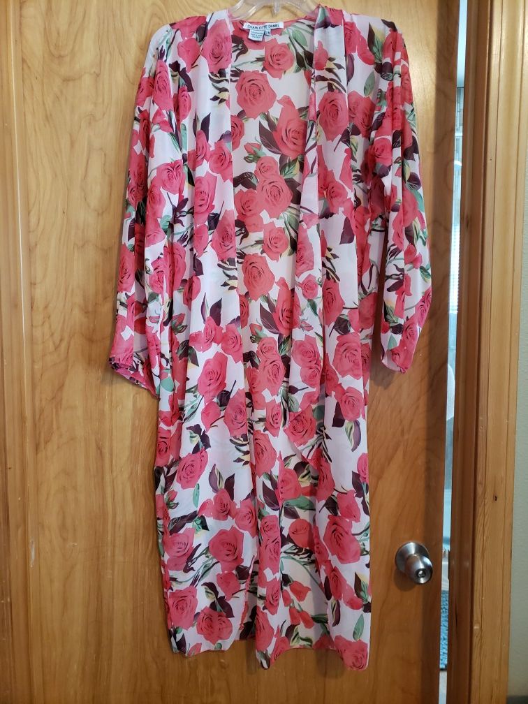 Floral shawl