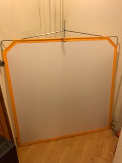 Matthews 48x48 White Artificial Silk Scrim