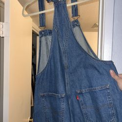Levi’s Strauss Baggy Jean Overalls 