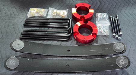 2005 - /2023 Toyota Tacoma 1.5” - 2” Rear Add A Leaf & 3” Front Leveling Kit 2WD 4WD 6 Lug Only New
