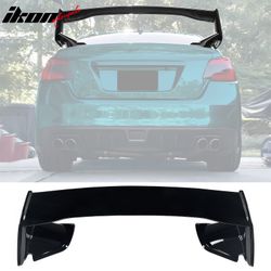Fits 2015-2021 Subaru WRX 2012-2016 Impreza STI Gloss Black Rear Trunk Spoiler Wing ABS