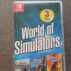 World Of Simulators Nintendo Switch Game