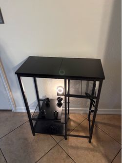 10 gallon fish tank stand with power outlets