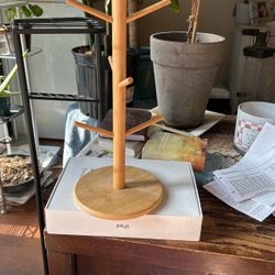 Wooden Coffee Mug Holder