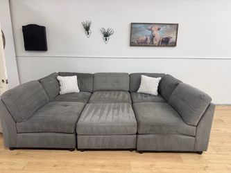 Gray Sectional Couch Free Delivery