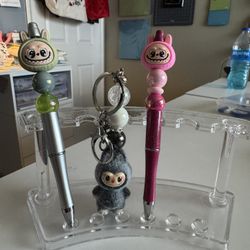 Labubu Pen, Keychain