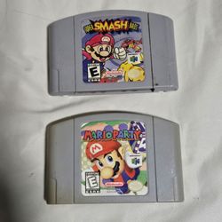 Authentic Super Smash Bros & Mario Party Nintendo 64 (N64) - OEM Boards