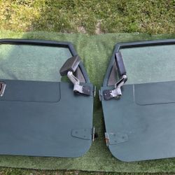 Jeep TJ Wrangler OEM Full Doors Driver Passenger Beryl Green PGV 1997-06