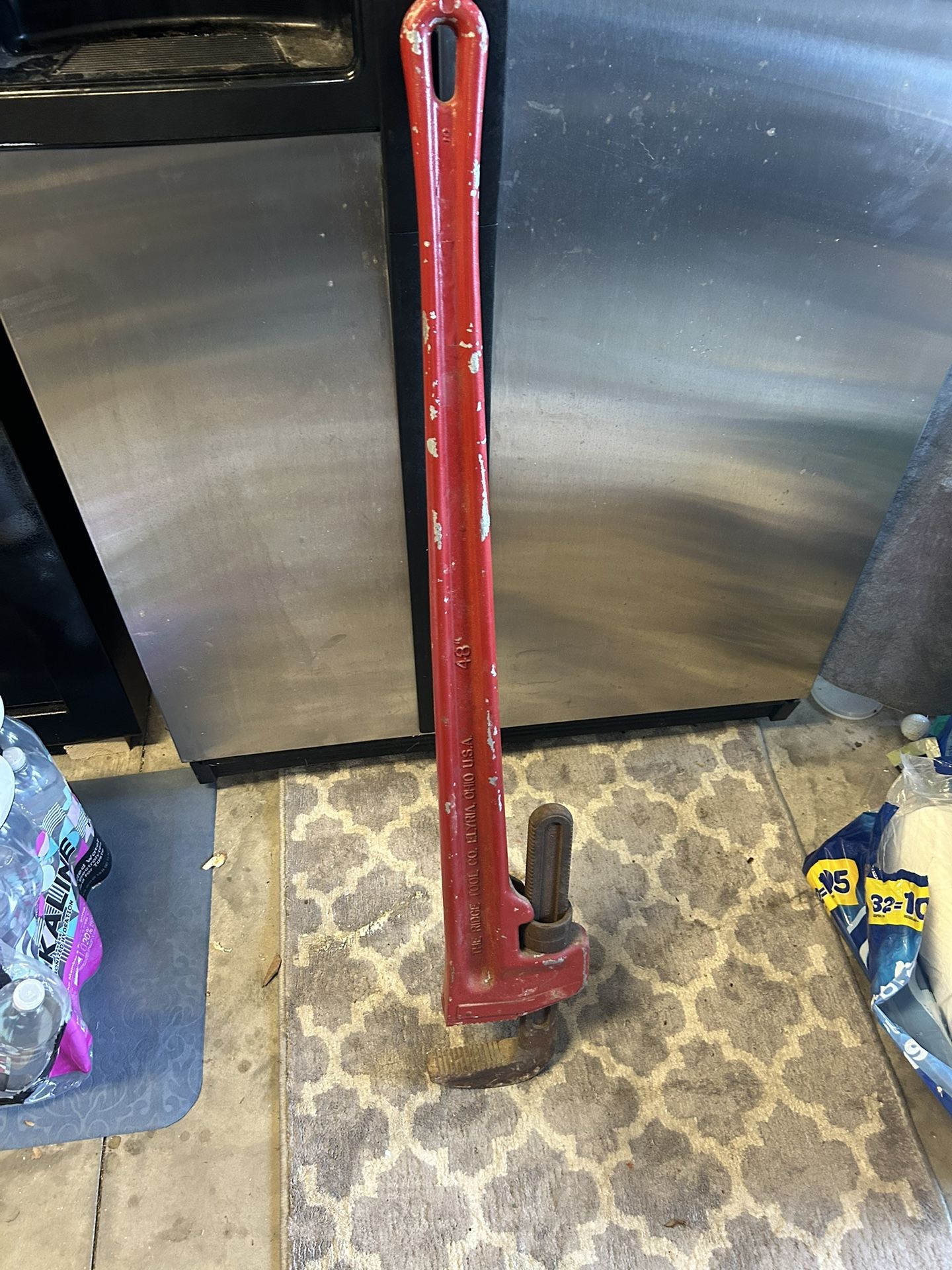 Ridgid 48” Pipe Wrench. Price Reduced