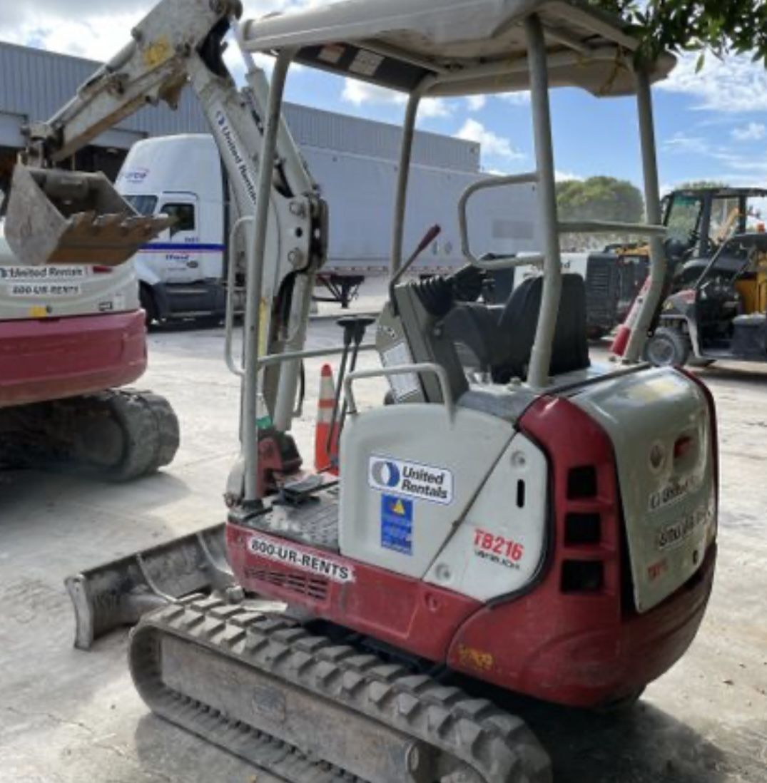 Takeuchi TB216 Mini Excavator