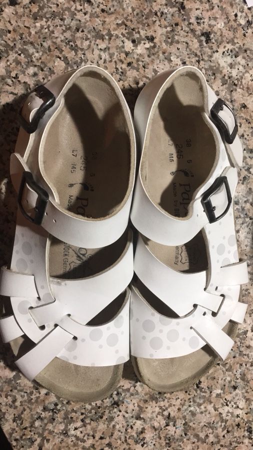 Birkenstock Papillio sandals white size 38