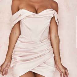 House Of CB Coraline blush Dress