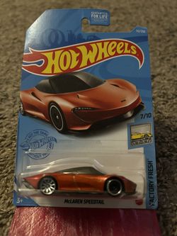 Hot Wheel McLaren Speedtail $2
