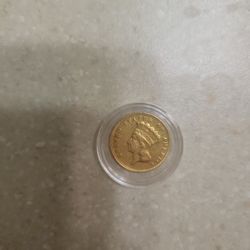 1878 $3 Gold Coin.  Rare 