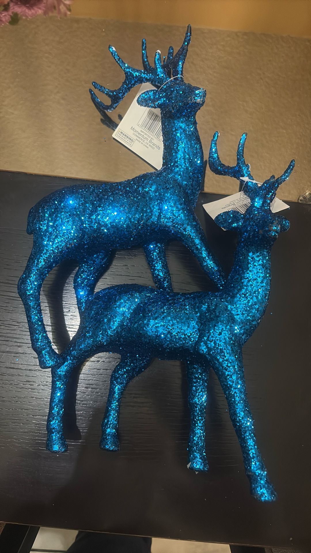Christmas Blue Deers