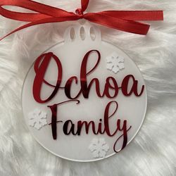 Personalized Ornaments 