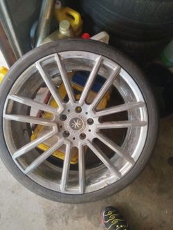 20"  rims with tires,
