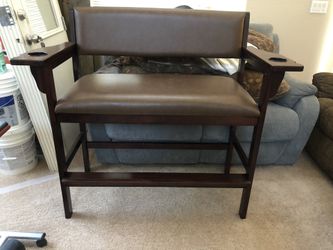 Pool room bench