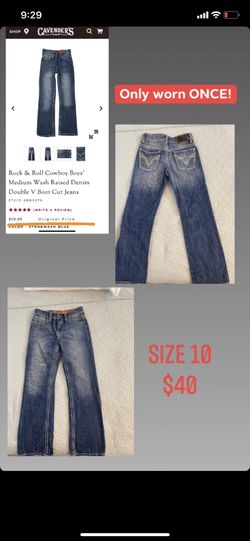 Boys Rock And Roll Boot Cut Jeans