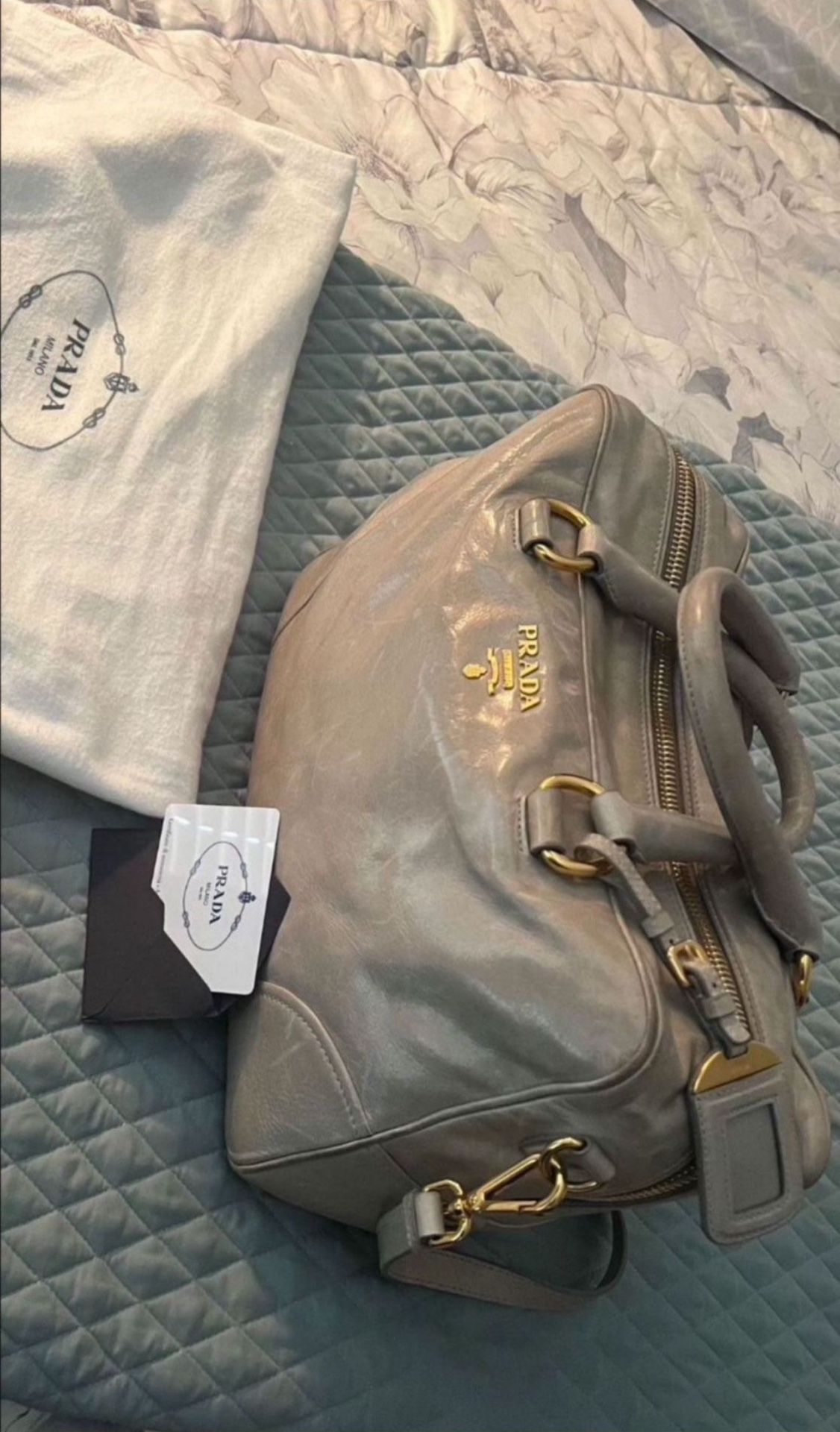 AUTHENTIC PRADA IBB010 Crossbody Bag (NOT A REPLICA)